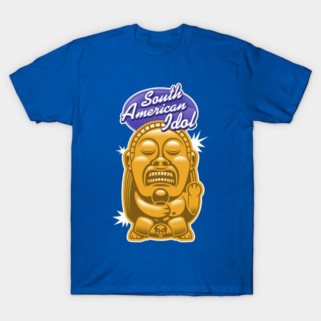 South American Idol T-Shirt by ClayGrahamArt